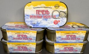 Печень тресковых видов рыб